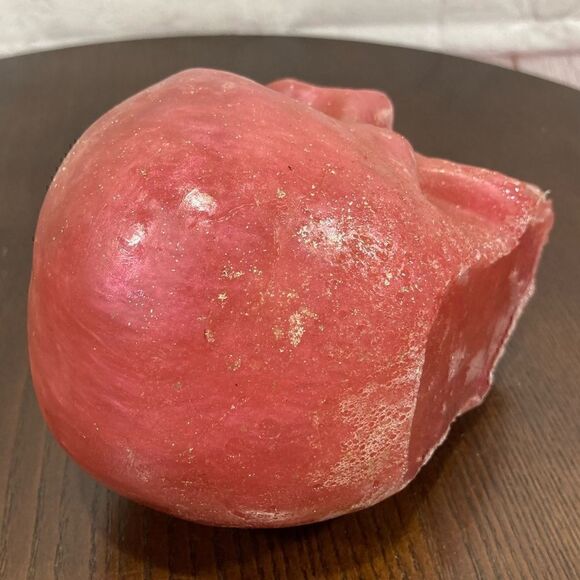 SKULL SHAPED EPOXY RESIN ashtray/planter - Picture 4 of 13